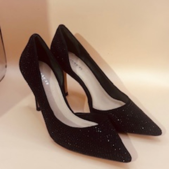 Coach Tibby Suede With Stones Heels - Picture 1 of 15